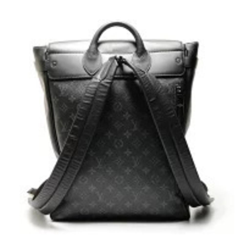 Louis Vuitton Monogram Eclipse Black Steamer Backpack Daypack Black